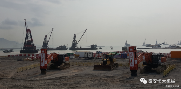 高速液壓夯實機香港機場施工 高速液壓夯實機香港機場施工